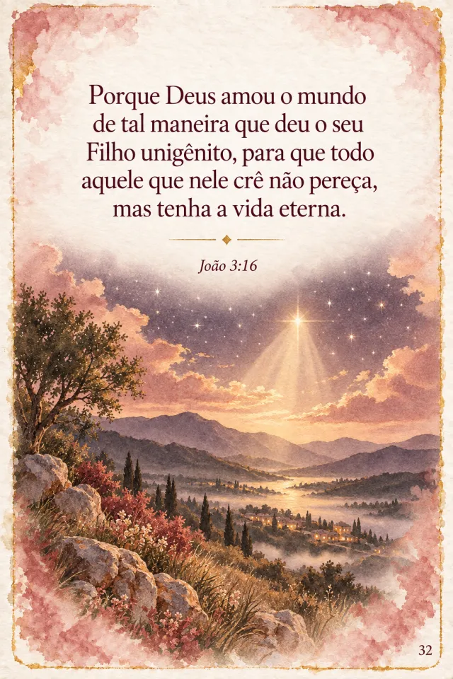 Card 32, João 3:16