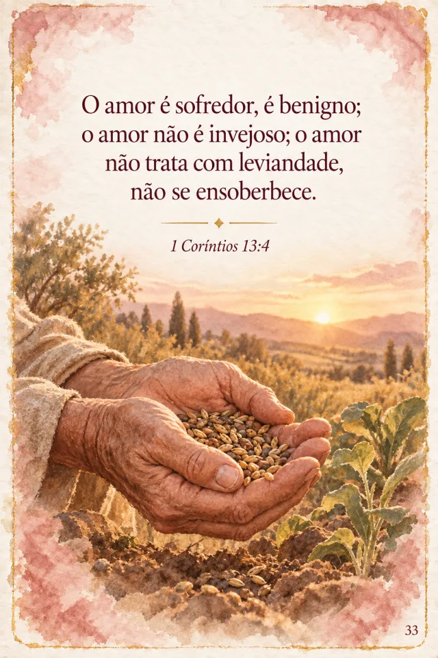 Card de Fevereiro, 1 Coríntios 13:4